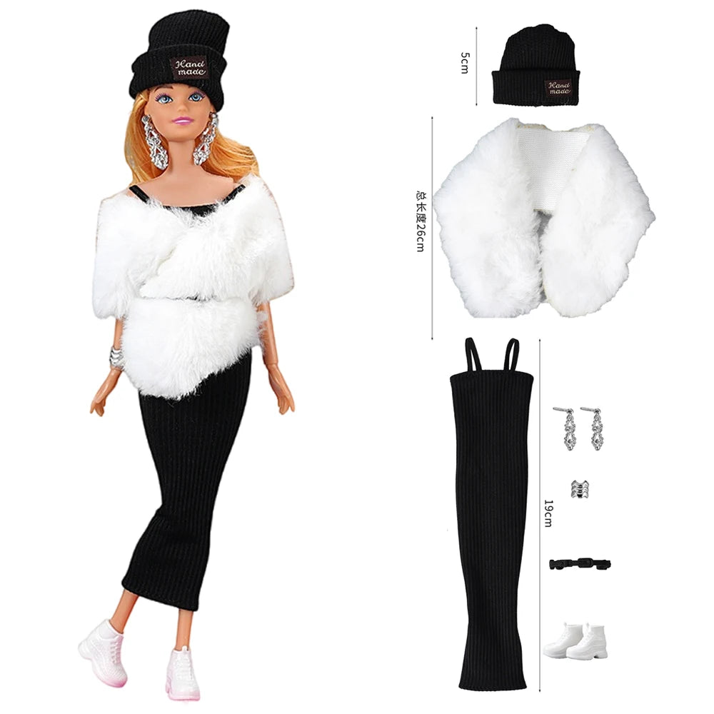 NK Official 11.5 Inch Doll Clothes for 29CM Babi Doll Princess Outfits Dolls Accessories For 1/6 Doll Clothing Toys Gift JJ -