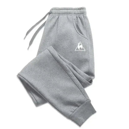 Spring and Autumn Fleece Men's Pants Casual Pants Men's Sports Jogging Pants Sweatpants Men's Harajuku Street S-3XL Pants