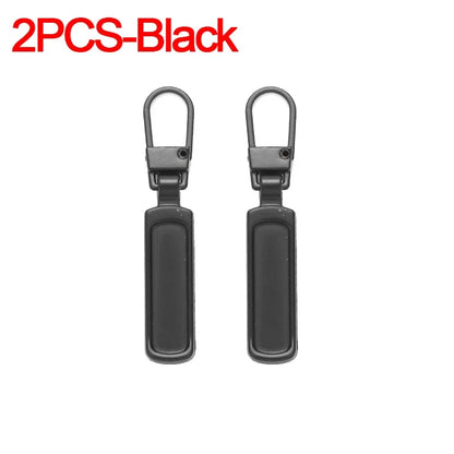 Detachable Zipper Puller Universal Replacement Tab Zippers Head Sliders Repair Kit for Suitcases Bags Clothing DIY Sewing Craft