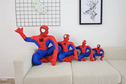 High Quality Spider Man Plush Toy Cartoon Stuffed Anime superhero Plushies Lovely Doll Hug Pillow Home Decor Birthday Gifts Kids