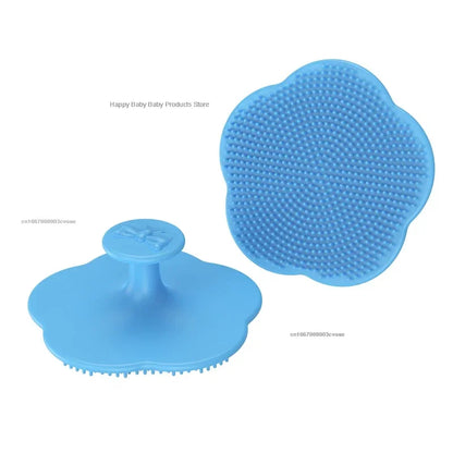 New Baby Care Accessories Fetal Head Fat Comb Infant Bathing Soft Comb Newborn Hair Cleaning Supplies Infant Comb Head Massager