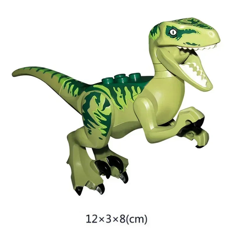 Great Value!!! Mosasaurus Jurassic World Park Dinosaurs Rex Indoraptor Triceratops Indominus Building Block Toys Dinosaur Gift