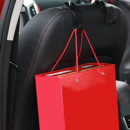 4/2/1 PCS Car Seat Headrest Hook for Auto Rear Seat Organizer Hanger Storage Holder for Handbag Purse Bags Clothes Coats