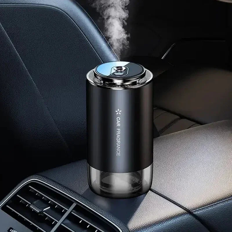 Essential Oil Diffuser Car Intelligent Spray Aromatherapy Aluminum Alloy Onboard Starting Fragrance Diffuser Car Air Fresheners