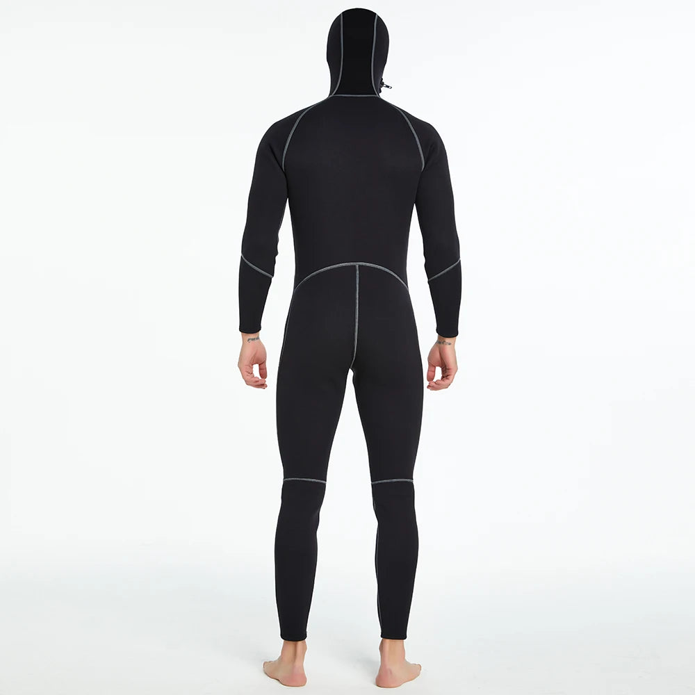 3MM diving suit men's and women's thickened diving suit men's warm hooded swimming wet suit surfing suit jellyfish suit