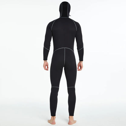 3MM diving suit men's and women's thickened diving suit men's warm hooded swimming wet suit surfing suit jellyfish suit