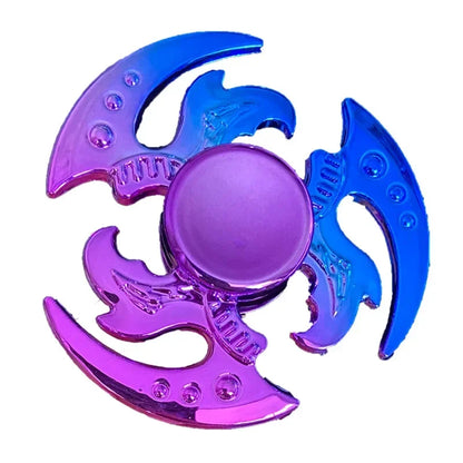 ABS Colorful Fidget Spinner Anti-Anxiety Toys Spinners Relieves Stress Fingertip Gyroscope for Reducing Adult Kids Decompression