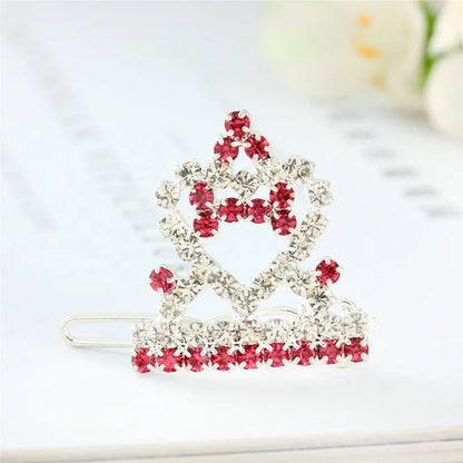 Bling Pearl Dog Collar Small and Medium Dogs Crown Hair Clips Puppy Accessories Doggy Heart and Bone Necklace Pet Supplies