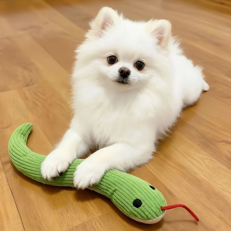 Hot sale Dog Toy Snake Interactive Toy Kitten  Kick Toy Interactive Pet Toy for Indoor Cats 16.5 Inches Pet Supplies