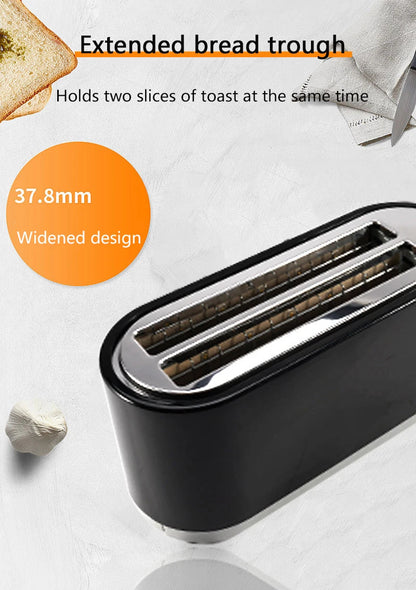 DMWD 4 Pcs Household Toaster Bread Oven 7 Gears Automatic Sandwich Maker Breakfast Machine Double-side Heating Baking Tool 220V