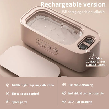 Adjustable High Frequency Ultrasonic Cleaning Machine with Double Bin Vibration for Jewelry Full Cleaning Machine for Household