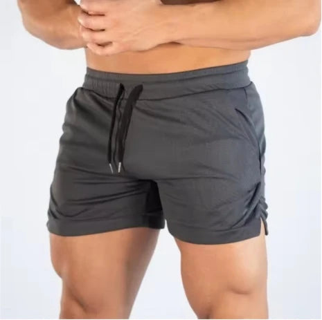 2023 Sports Trendy Men's Pants Summer Men's Sports Plus Size Mesh Breathable Shorts Running Beach Pants