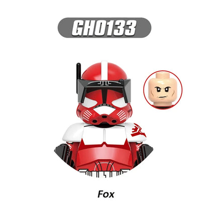 Jedi Temple Guard Building Blocks Count Dooku Mini Mace Windu Figurine Ahsoka Tano Bricks Qui-Gon jinn Figure Kids Toys G0108