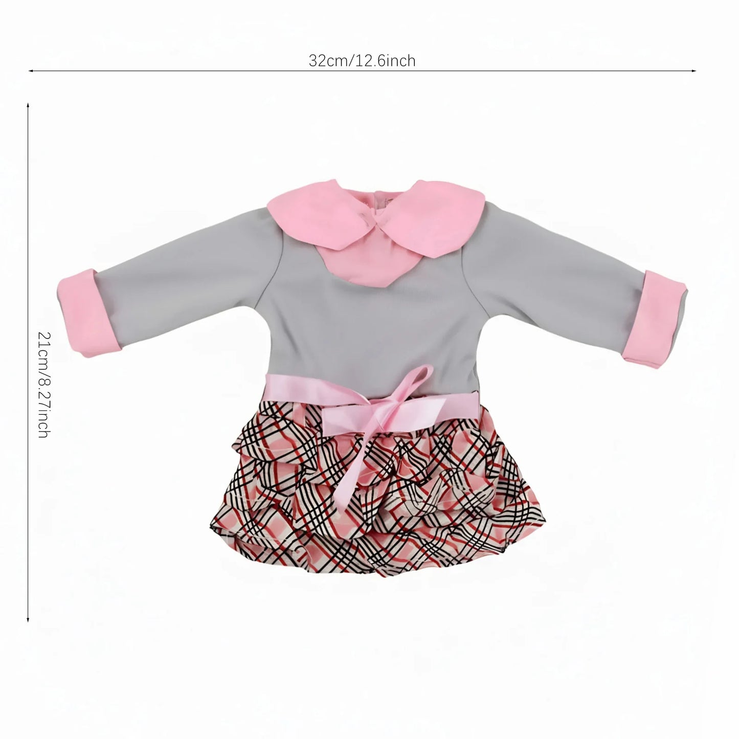 Doll Clothes Pretty Dresses Coat Daily Clothing Fashion Set For 43CM Baby Doll&18Inch American Doll,Girl Toys DIY Gifts