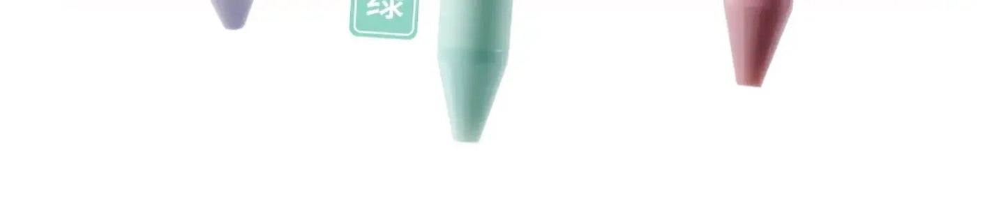 5Pcs New 2025 Kaco Sunrise Impression Cute Colors Gel Pens 0.5mm Retractable Kawaii Pen Stationery for Kids School Supplies