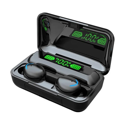 New TWS F9 Wireless Bluetooth Headset 5.0 Earphones Bluetooth Headphones with Mic Earbuds 2000mAh Charger Box LED Display Fone