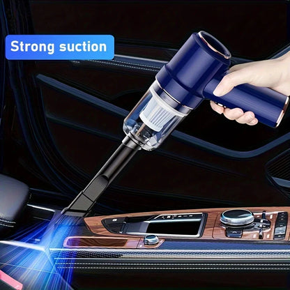 Car Wireless Vacuum Cleaner Strong Suction Portable Handheld Electric Vacuum Cleaner Wireless Home Cleaning Vacuum Cleaner