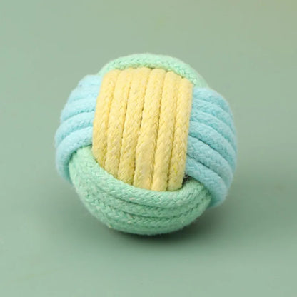 Cat Toys Cotton Balls Interactive Cat Toy Self Hi Cotton Ball Chew Toys for Cats Grinding Cat Toy Teeth Cleaning Pet Supplies