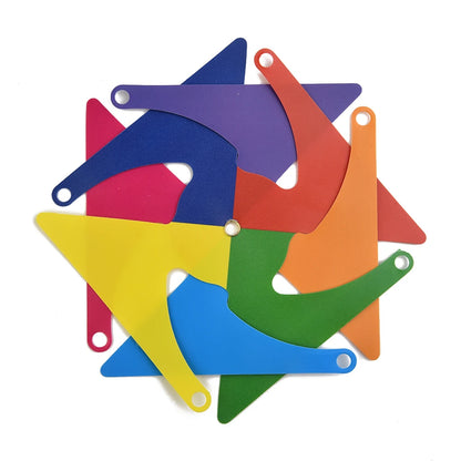 1 Pcs Colorful Pinwheel Windmill Wind Spinner Garden Yard Art Decoration Outdoor Toys Garden Yard Party Outdoor Windmill Wind
