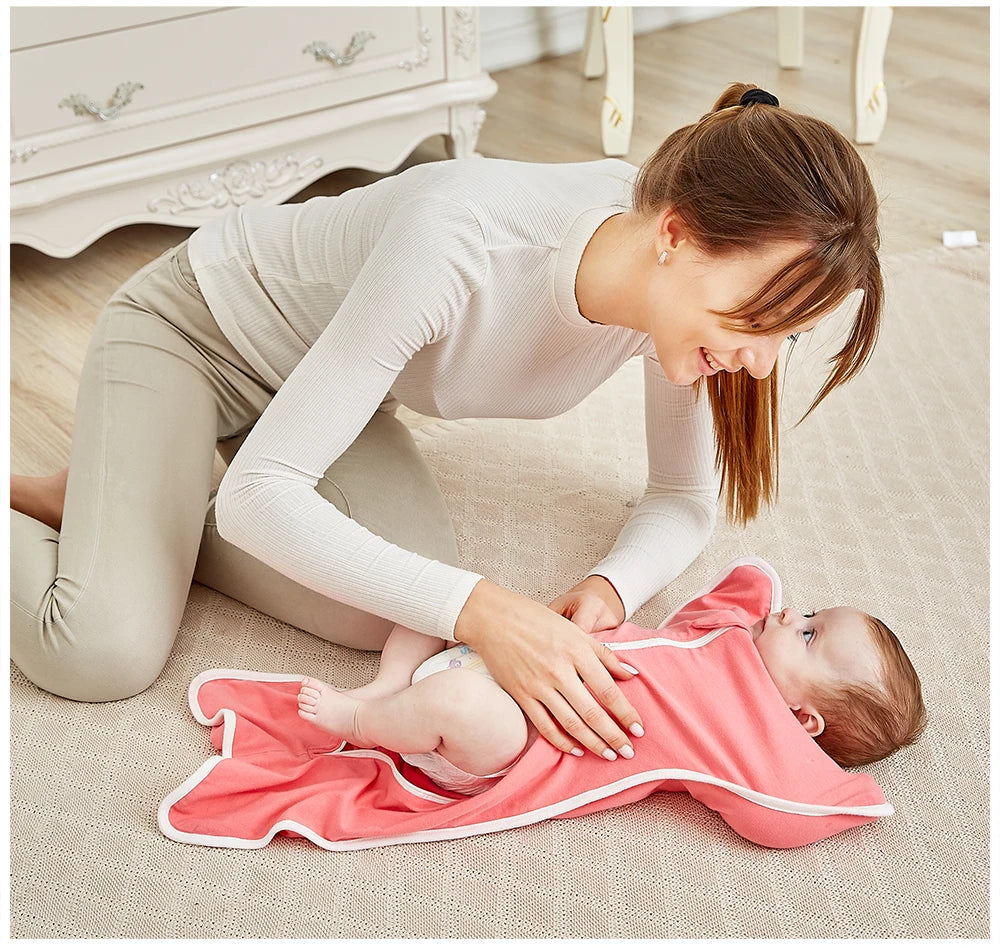 INSULAR New Cotton Baby Sleeping Bag Four Seasons Zipper Bags Newborn Baby bags Wrap Sleepsacks Baby Bedding Swaddling Sleepwear