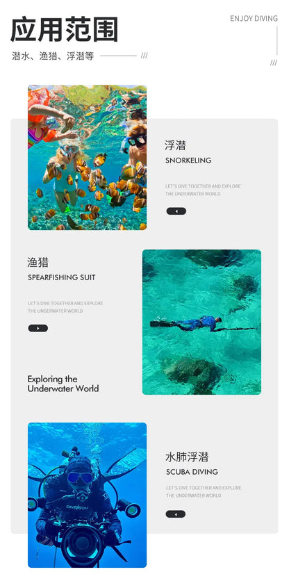 0.5MM Lycra Swimsuit Women Men Summer Suits Fishing Diving Surfing Snorkeling Kayaking Camouflage Adult Full Body