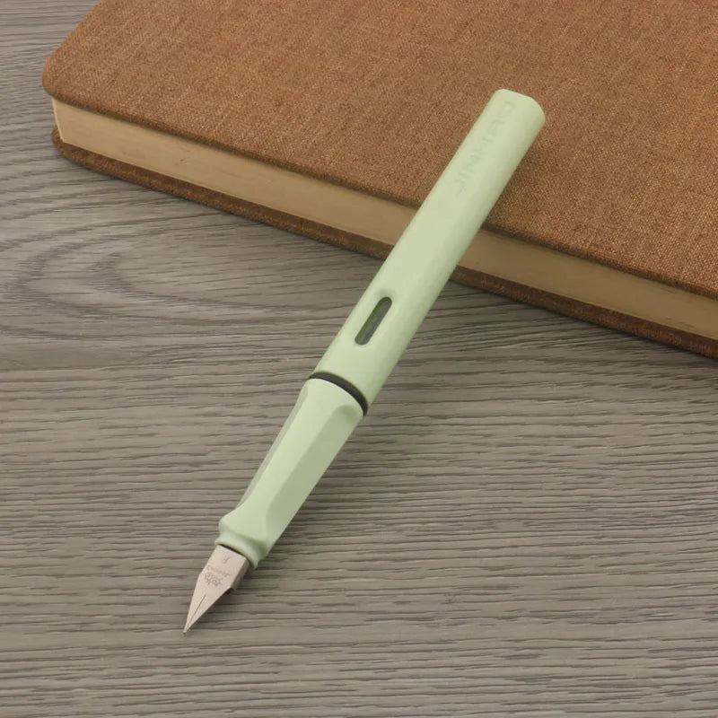 High Quality Brand Jinhao Fashion Fountain Pen Starry Plastic Finance Classic Macaron Pink EF Ink Pen Office School Supplies New