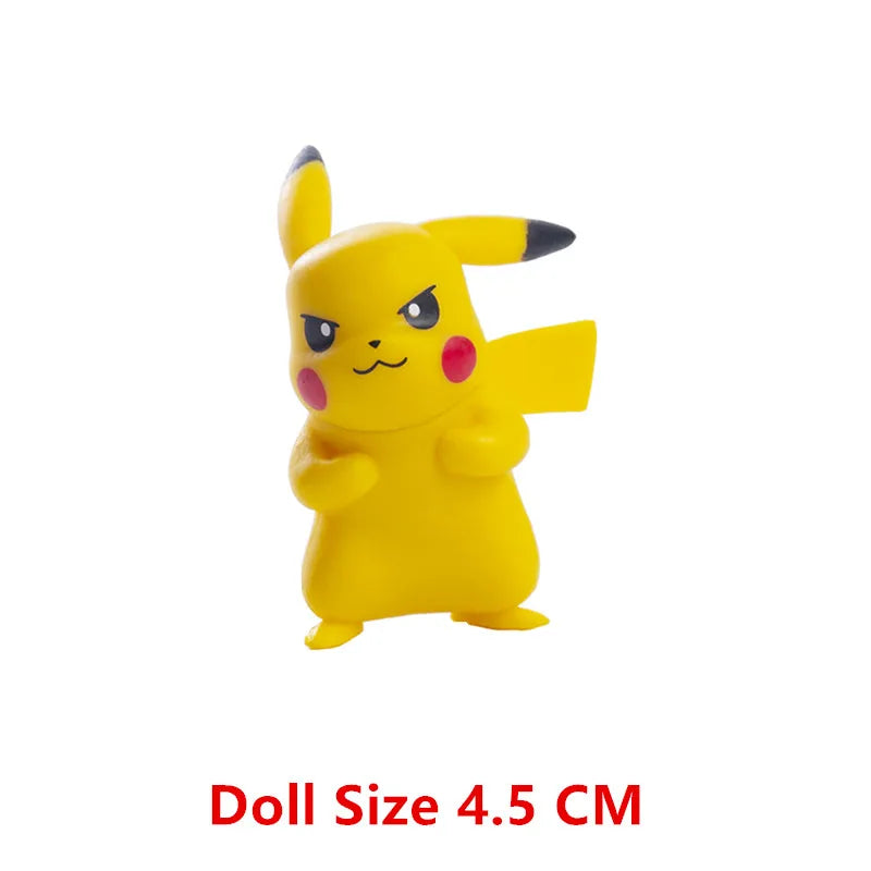 New Pokemon Anime Figure Pikachu Greninja Mewtwo Mew Cartoons Figure  Pocket Monster Action Model Toys Gifts Bulk Buy Lot