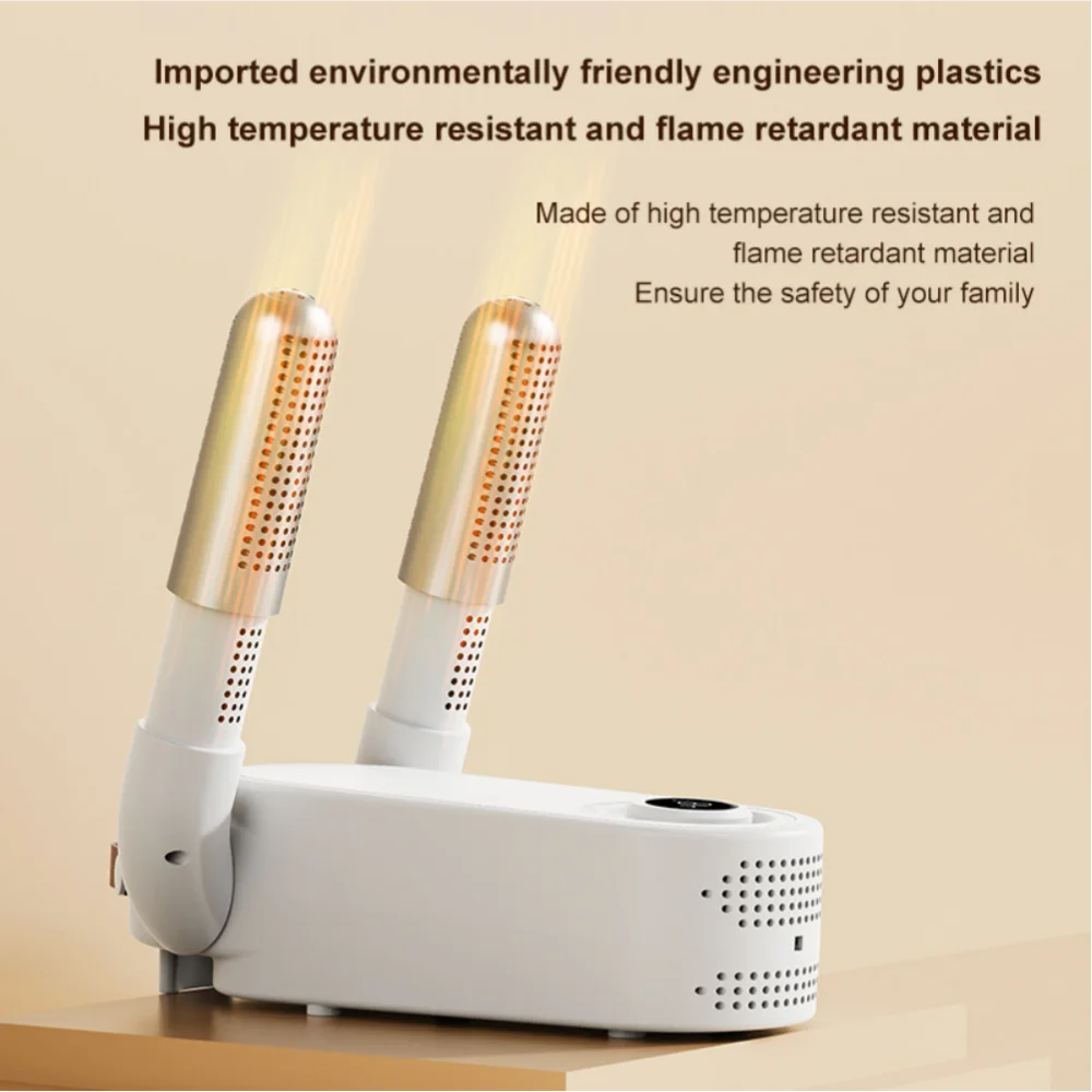 Smart Shoe Dryer Digital Display Shoe Drier Home Dryer for Shoes Shoe Warmer Essential for Plum Rain Season