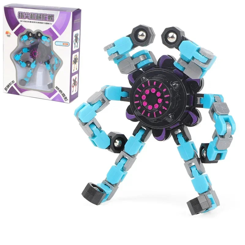 Deformed Fidget Spinner Chain Toys For Children Antistress Hand Spinner Vent Toys Adult Stress Relief Sensory Gyro Gift