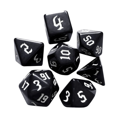 7Pcs/set  Electronic Luminous LED DND Dice Set Multiple Sided Dice for Adults Board Game Party Entertainment Toys