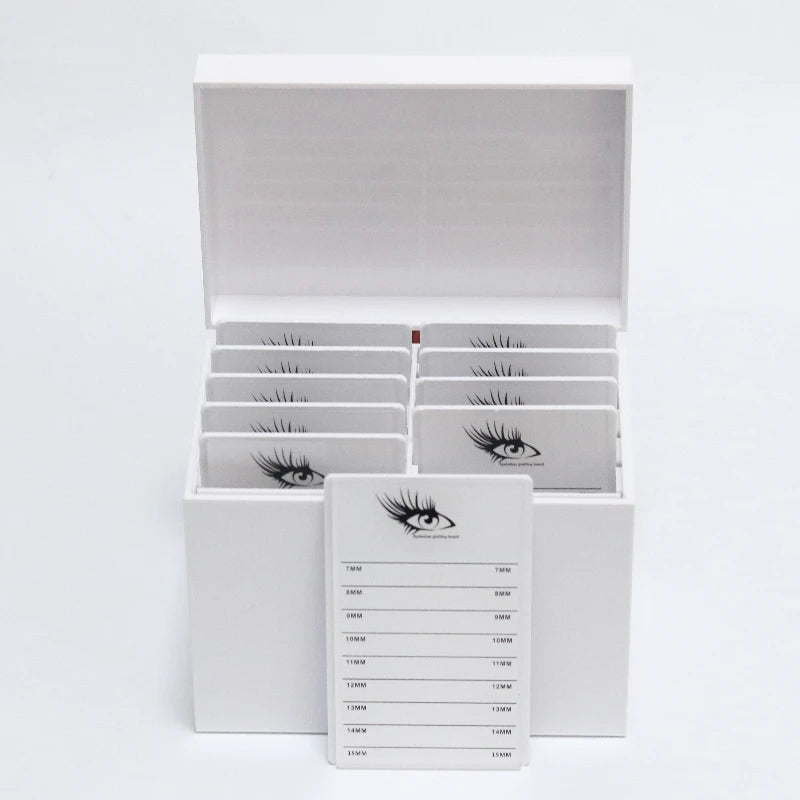 Beauty Salon 10Layers Acrylic Eyelash Extensions Storage Box Lash Tile Palette Box lash boxes packaging wholesale lash supplies