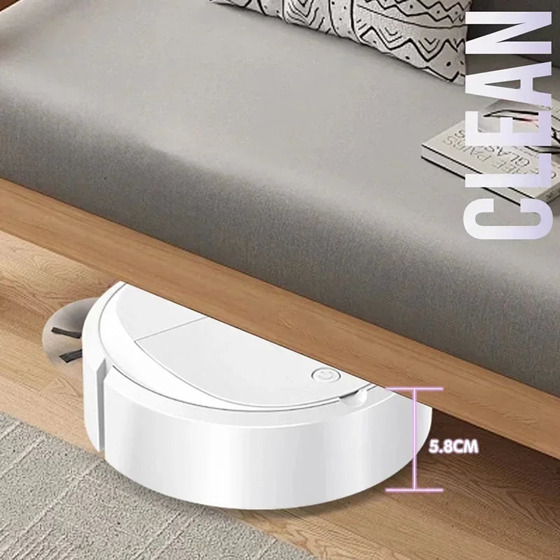 Long battery life Automatic Sweeping Robot Portable Mini Home Vacuum Cleaner USB Rechargeable Wet Dry 3-in-1 Sweeping Machine