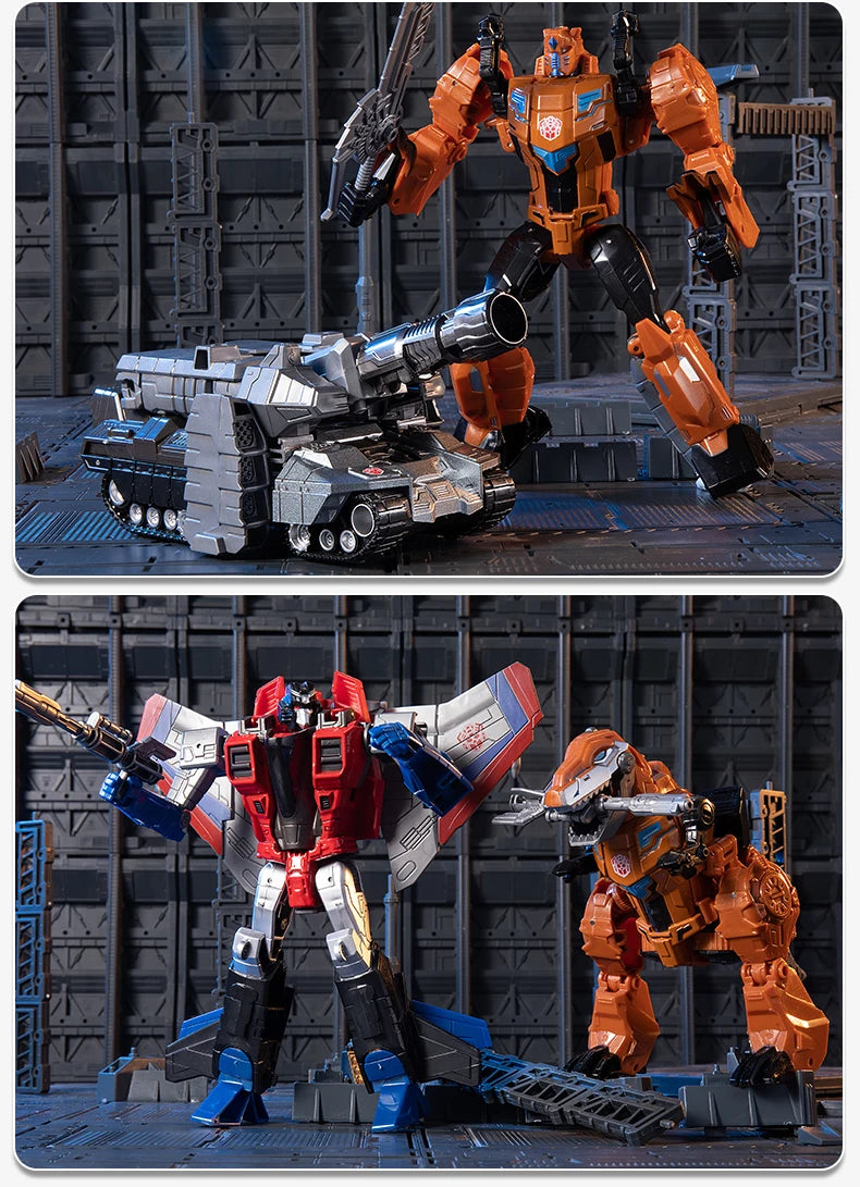 IN STOCK BPF New 21cm Robot Tank Model Toys Cool Transformation Anime Action Figures Aircraft Car Movie Kids Gift SS38 6022A
