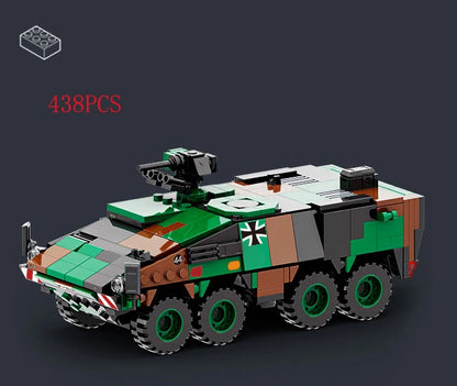Military Vehicles Tank Sets SWAT Army City Police T34 Model Building Blocks DIY Brick Kids Toys Classic World War II WW2