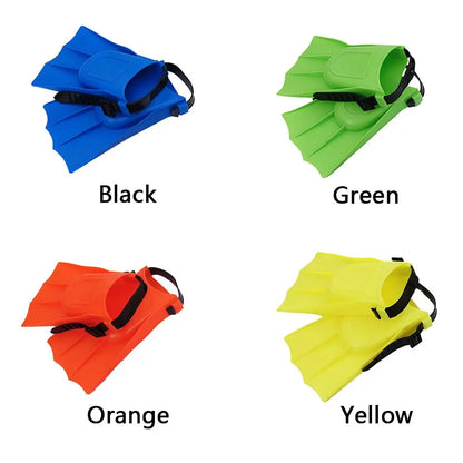 Training Equipment Adjustable Child Swimming Fins Snorkeling Foot Flippers Diving Accessories Scuba Diving Fins