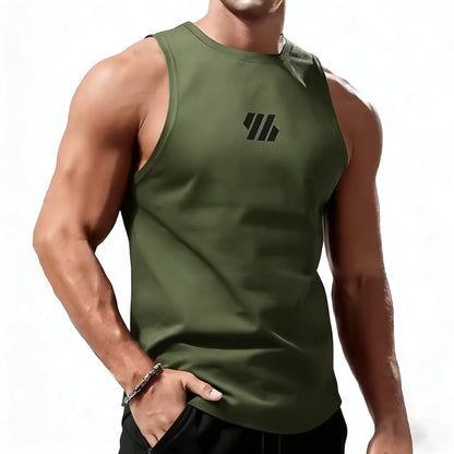 Men Sport Vest Summer Quick Dry Training Tanktop Workout Gym Singlets Man Fitness Tops Sleeveless Shirt Tee Running Tank Top Men