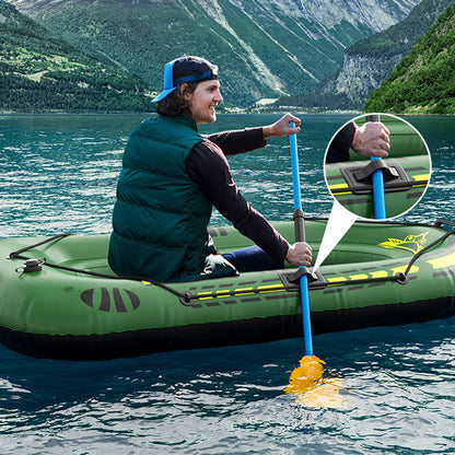 High Quality 0.4mm PVC Iatable Kayak Canoe Rowing Air Boat DoubleDrifting Diving Iatable Boat Fishing Boat