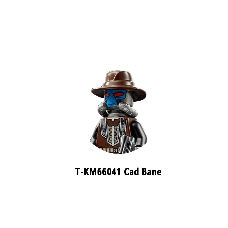 Jedi Temple Guard Building Blocks Count Dooku Mini Mace Windu Figurine Ahsoka Tano Bricks Qui-Gon jinn Figure Kids Toys G0108