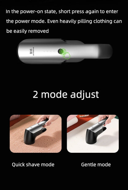 45W Commercial Hairball Trimmer Professional Clothes Lint Remover Spool Machine Electric Lint Remover Shaving Ball Dry Cleaners