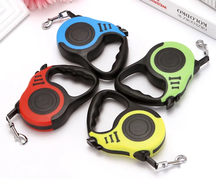 2022 new hot sale 5m pet traction rope automatic retractable tractor dog chain cat traction belt pet supplies my traction ropes