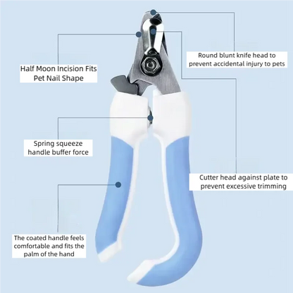 Dog Nail Clipper Scissors Kitten Nail Toe Claw Clippers Trimmer Labor-Saving Grooming Tools for Animals General Pet Supplies