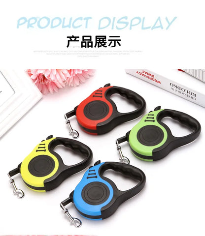 2022 new hot sale 5m pet traction rope automatic retractable tractor dog chain cat traction belt pet supplies my traction ropes