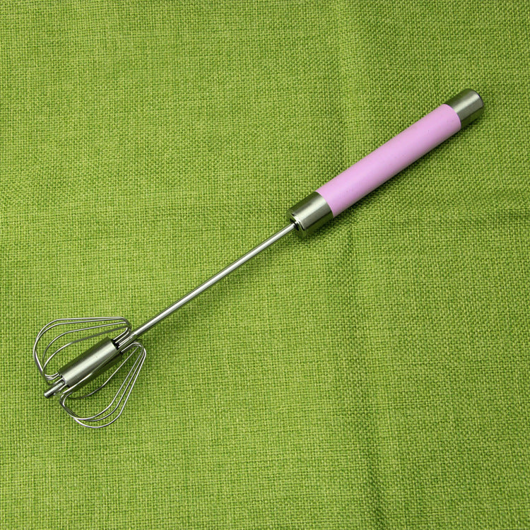 Stainless Steel Creative Semi-Automatic Egg Beater