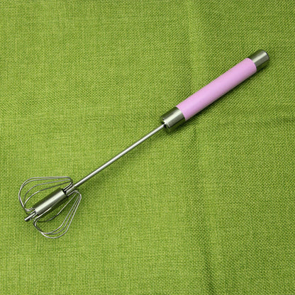 Stainless Steel Creative Semi-Automatic Egg Beater