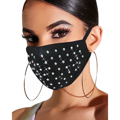 Rhinestone Jewelry Masks for Spring and Summer