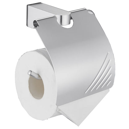 Aluminum Bathroom Accessory Set with Towel Rack and Hooks