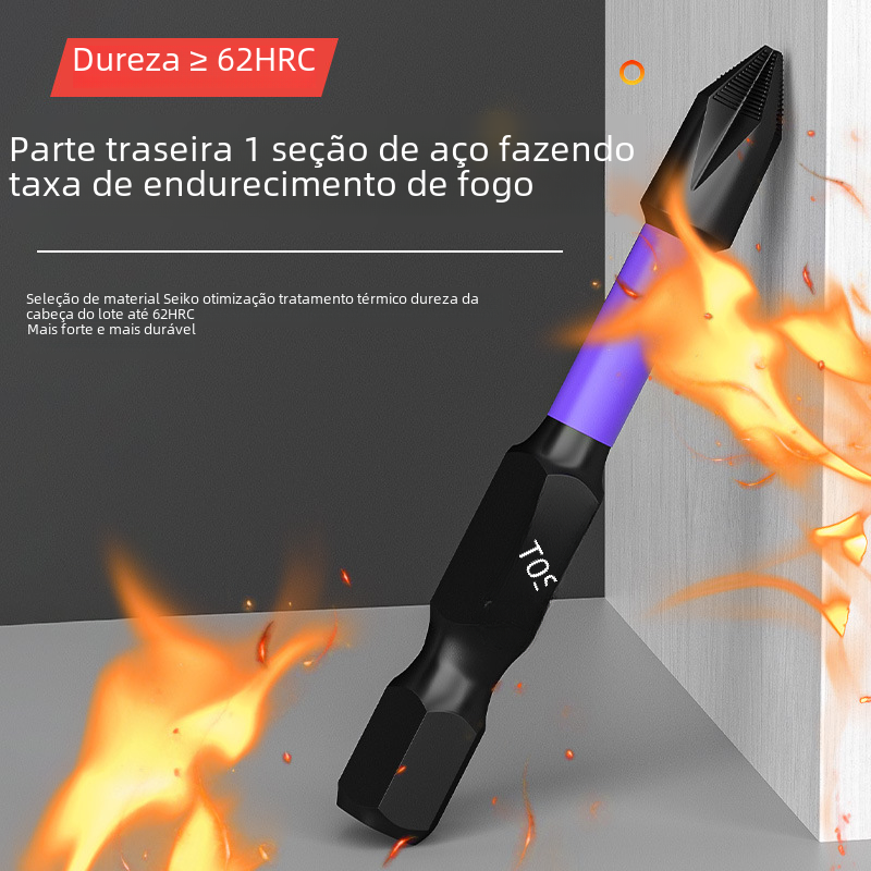 D1 Anti-Slip Magnetic Screwdriver Bit for Electric Drill